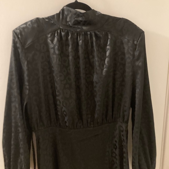 New nasty gal animal print high neck midi dress size 6 - Picture 7 of 7